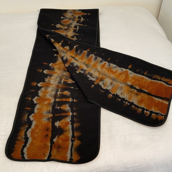 Wool cape and scarf/sash tie dye by an artist - Picture 9 of 17